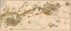 Digital Image: 1942 Faller Pictorial WWII Route Map of the German 5th Infantry Div. on the Eastern F