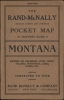The Rand-McNally Indexed County and Township Pocket Map and Shippers' Guide of Montana. - Alternate View 1 Thumbnail
