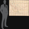 1908 Rand McNally Railroad Commission Map of Montana