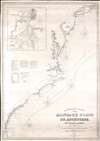 1881 Eldridge Nautical Chart / Map of the East Coast of the United States