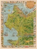 1927 First Edition Jo Mora Pictorial Map of Monterey, California