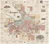 1899 State Abstract Company City Plan or Map of Montgomery, Alabama