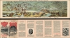 1899 Panoramic View Map 'Route of the Mormon Pioneers' (Nebraska, Utah, Wyoming)