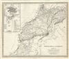 1836 S.D.U.K. Map of Morocco, Barbary Coast, Northern Africa
