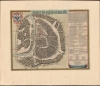 1662 Gerritsz and Blaeu City Map or Plan of Moscow, Russia