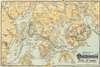 1902 Rand Avery Map of Mount Desert Island and the Coast of Maine