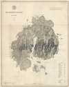 1875 U.S. Coast Survey Map of Mount Desert Island, Maine