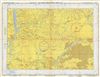 1954 U.S. Air Force Aeronautical Chart or Map of Eastern Mali, Africa
