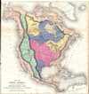 1873 Gilpin Geological Map of North America