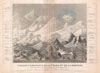 1850 Andriveau-Goujon Comparative Chart of World Mountains