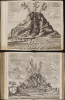 1678 Kircher Atlas of the Interior of the World w/Volcanic Systems
