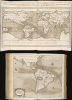 1678 Kircher Atlas of the Interior of the World w/Volcanic Systems