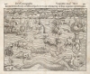 1552 Munster View of Sea Monsters and Fantastical Beasts