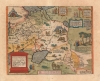 1570 / 1601 Ortelius Map of Russia / Tartary