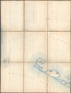 1887 U.S. Geological Survey Pocket Map western Nantucket, Massachusetts