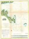 1855 U.S. Coast Survey Map or Chart of Martha's Vineyard or Muskeget Channel, Massachusetts