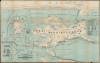 1896 Calvert Map of Lake Winnipesaukee and the Lakes Region, New Hampshire