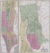 1863 Fisk and Russell Map of New York City