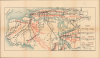 1925 French Subway Map of New York City