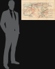 1925 French Subway Map of New York City