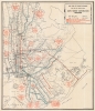 1954 Hagstrom Map of New York City Subway Construction Projects