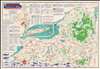 1948 Pictorial Map of New York State w/ Parks and Nature Conservancy