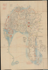 1880 Manuscript Folding Map of Nagoya, Japan and Environs