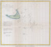 1852 U.S.C.S. Map or Chart of Nantucket, Massachusetts