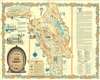 1963 Weld Wilkie Pictorial Map of Napa County, California
