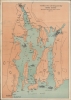 1891 Charles Snow Map of Narragansett Bay, Rhode Island and Massachusetts