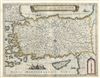 1640 Blaeu Map of Asia Minor