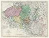 1793 Wilkinson Map of Holland or the Netherlands, Belgium and Luxembourg