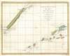 1778 Benard and Captain James Cook Map of New Caledonia and Vanuatu