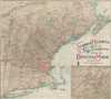 1911 Matthews-Northrup Map of the New England Summer Resorts