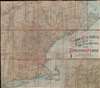 1913 Matthews-Northrup Map of New England Summer Resorts
