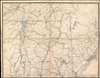 Post Route Map of the States of New Hampshire, Vermont, Massachusetts, Rhode Islands, Connecticut, and Parts of New York and Maine. - Alternate View 2 Thumbnail