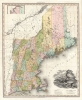 1825 Tanner Map of New England