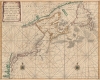 1750 Mount and Page Map of Chesapeake Bay, New York, New England, and Canada