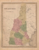 1842 Bradford Map of New Hampshire
