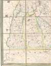 1818 Carrigain Wall Map of New Hampshire