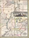 1818 Carrigain Wall Map of New Hampshire