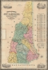 Township and Rail Road Map of New Hampshire, compiled from the best authorities with corrections and alternation of town lines from actual surveys. - Main View Thumbnail