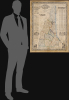 1860 Dodge Wall Map of New Hampshire