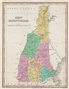 1827 Finley Map of New Hampshire