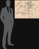 1851 / 1885 Parke and Kern Map of New Mexico Territory