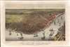 1885 Currier and Ives Bird's Eye View of New Orleans