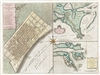 1769 Isaak Tirion Map of New Orleans