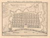 1880 Reizenstein Manuscript Map of 1770 Pittman Map of New Orleans