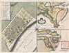 1769 Isaak Tirion Map of New Orleans