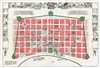 1929 Gillican and Andrews Pictorial Map of New Orleans